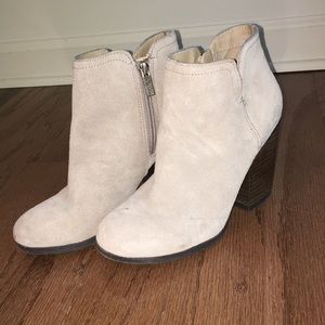 Tan Suede Booties